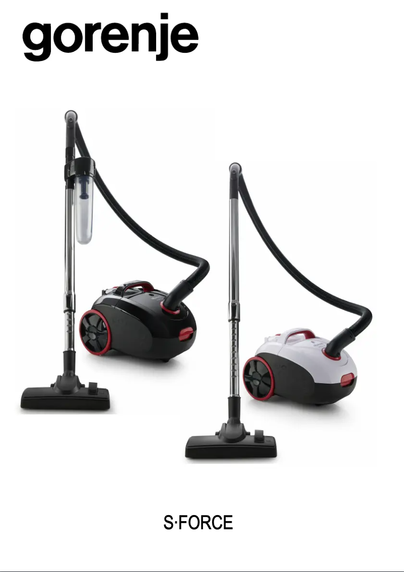 Page 1 de la notice Manuel utilisateur Gorenje S-Force