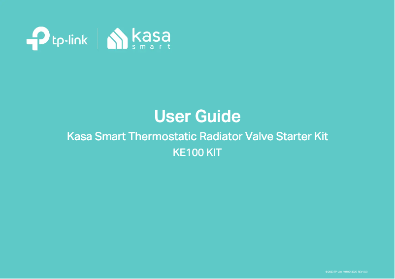 Page 1 de la notice Manuel utilisateur TP-Link Kasa KE100