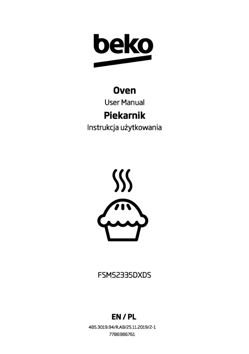 Image de la première page du manuel de l'appareil FSM52335DXDS