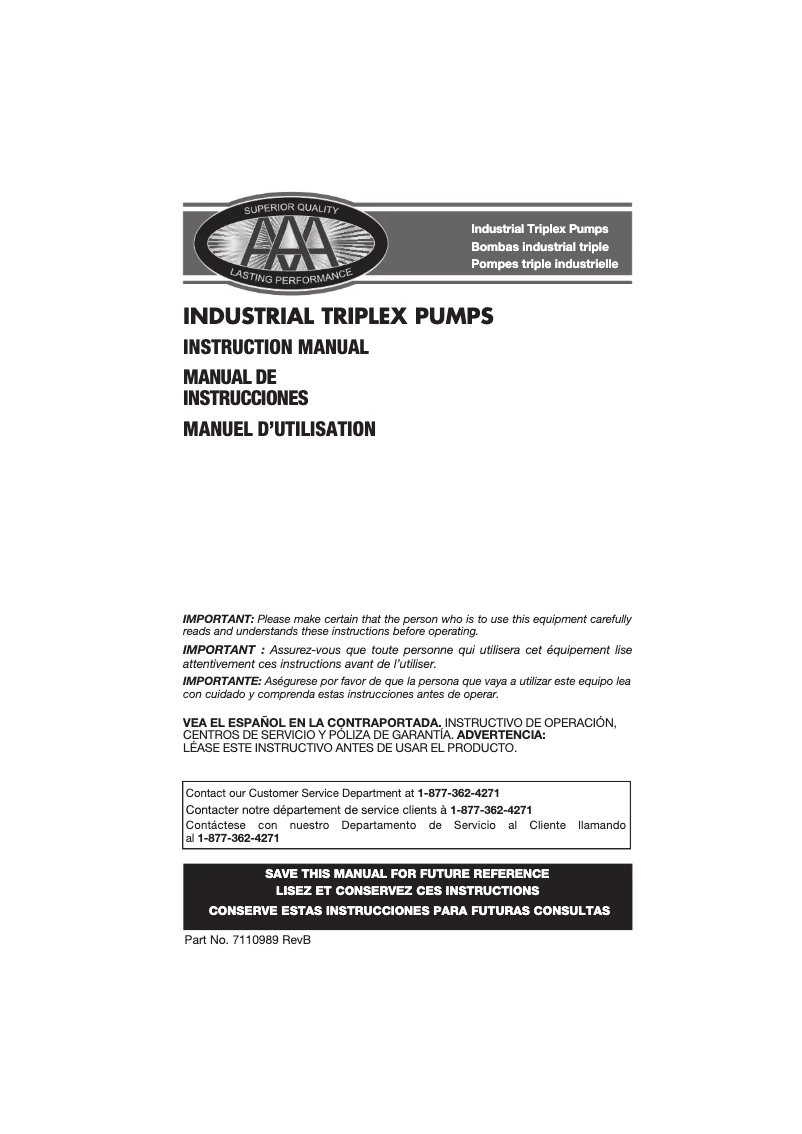 Page n°1 - Manuel utilisateur Simpson 90058