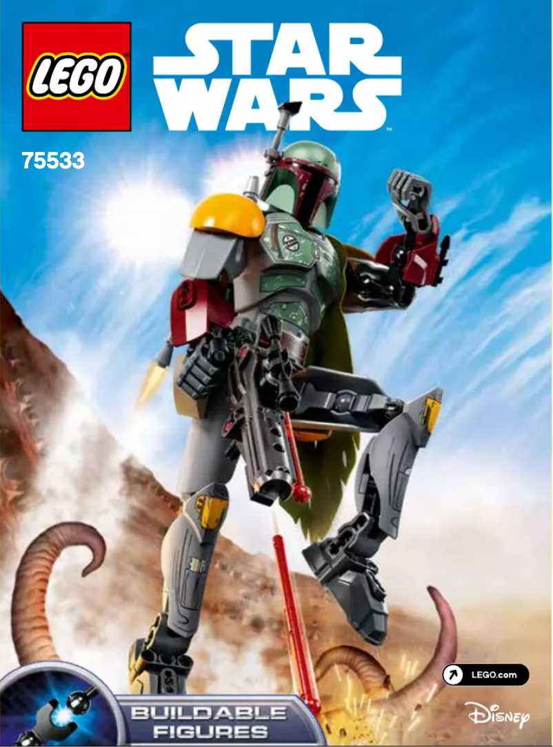 Page n°1 - Manuel utilisateur Lego Star Wars 75533