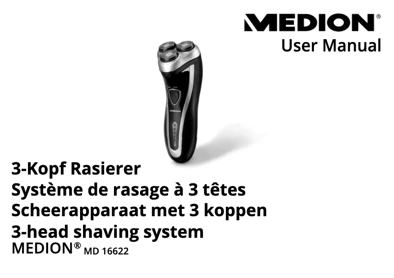 Página 1 del manual Manual de usuario Medion MD 16622