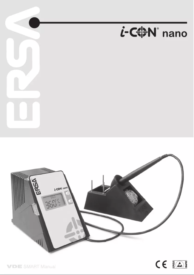 Image de la première page du manuel de l'appareil i-CON NANO