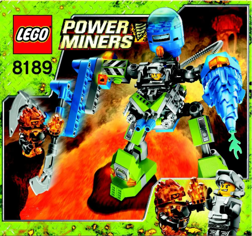 Page 1 de la notice Manuel utilisateur Lego Magma Mech