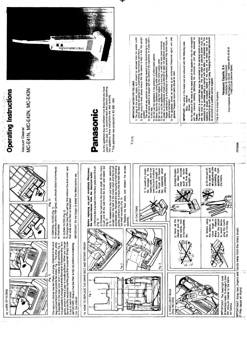 Imagen de la primera página del manual del dispositivo MC-E41N