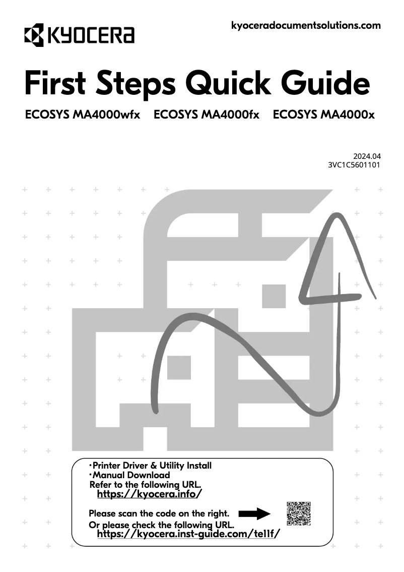 Page n°1 - Manuel utilisateur Kyocera ECOSYS MA4000fx