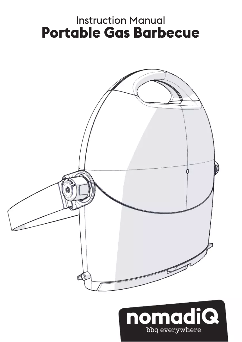 Page n°1 - Manuel utilisateur nomadiQ Portable Gas Barbecue