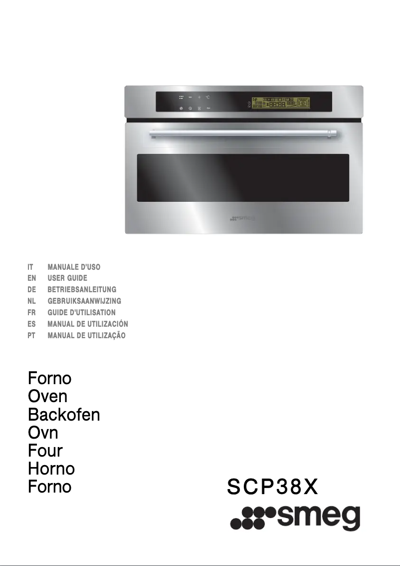 Page n°1 - Manuel utilisateur Smeg SCP38X