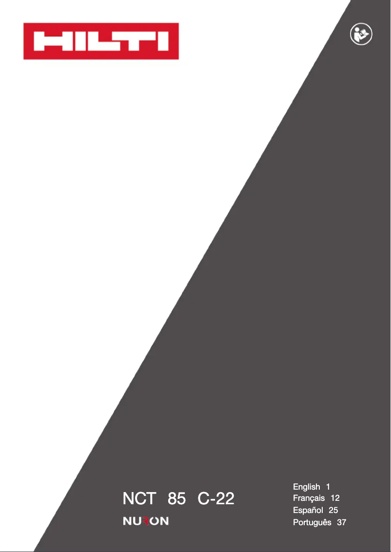 Image de la première page du manuel de l'appareil NCT 85 C-22