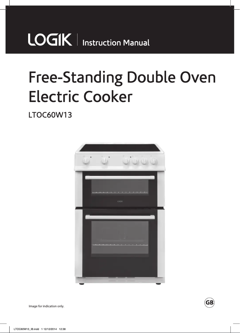 Page 1 de la notice Manuel utilisateur Logik LTOC60W13