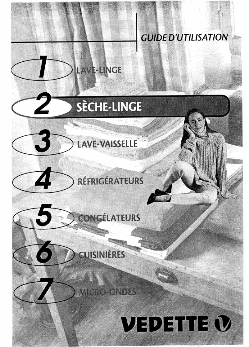 Page 1 de la notice Manuel utilisateur Vedette EG601