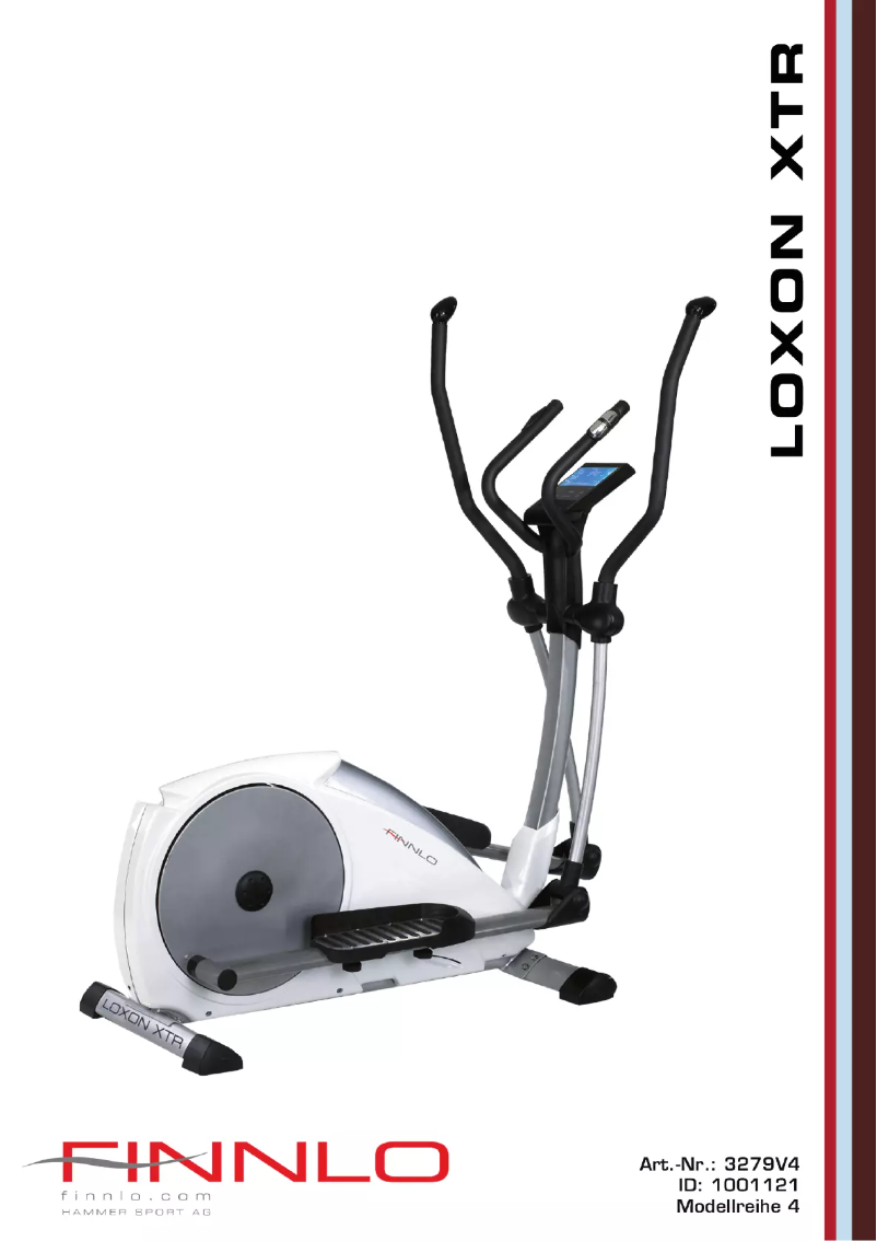Page 1 de la notice Manuel utilisateur Finnlo Loxon XTR