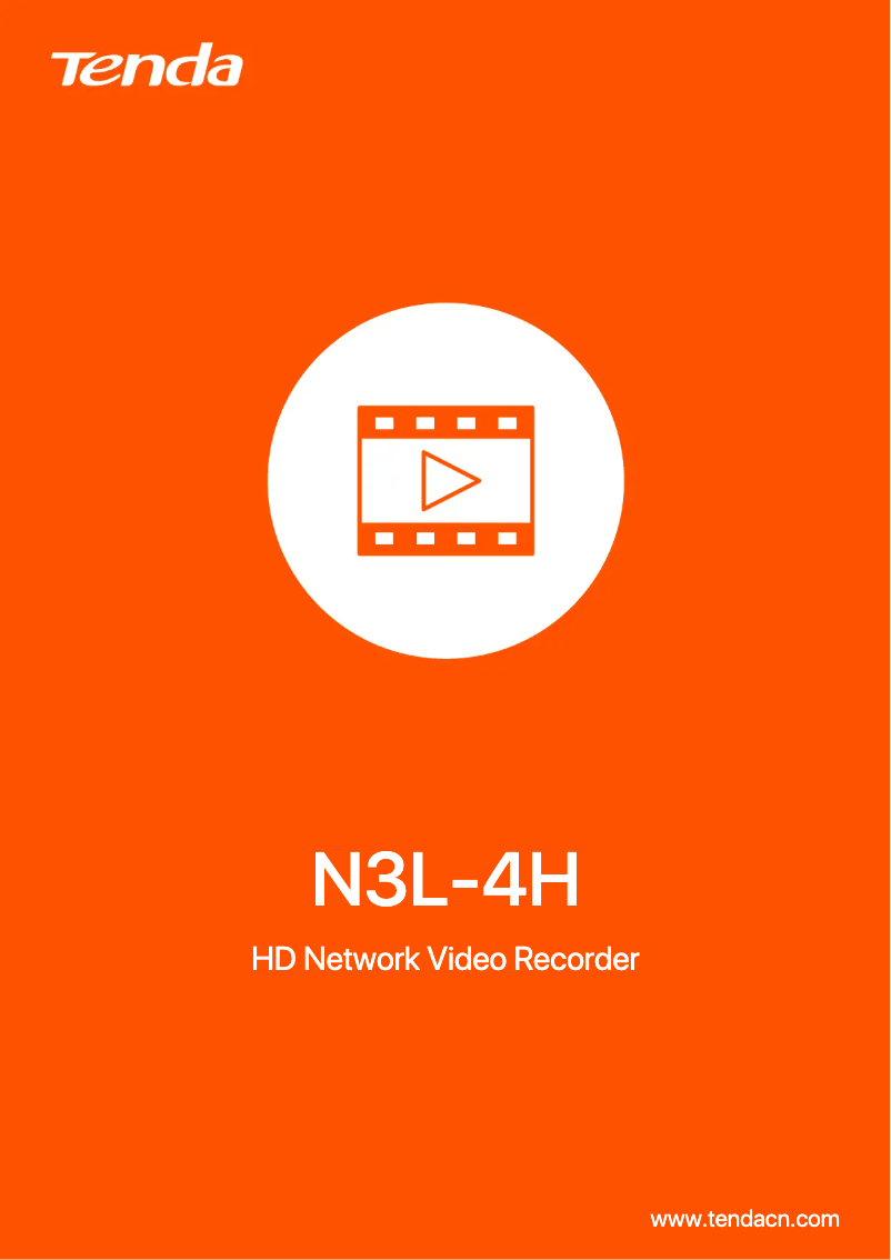 Page n°1 - Fiche technique Tenda N3L-4H V2.0