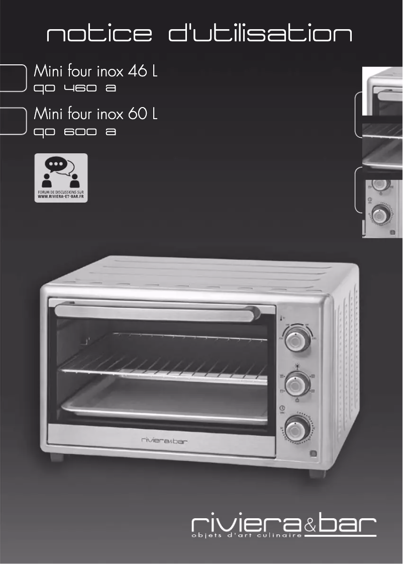 Image de la première page du manuel de l'appareil QO460A