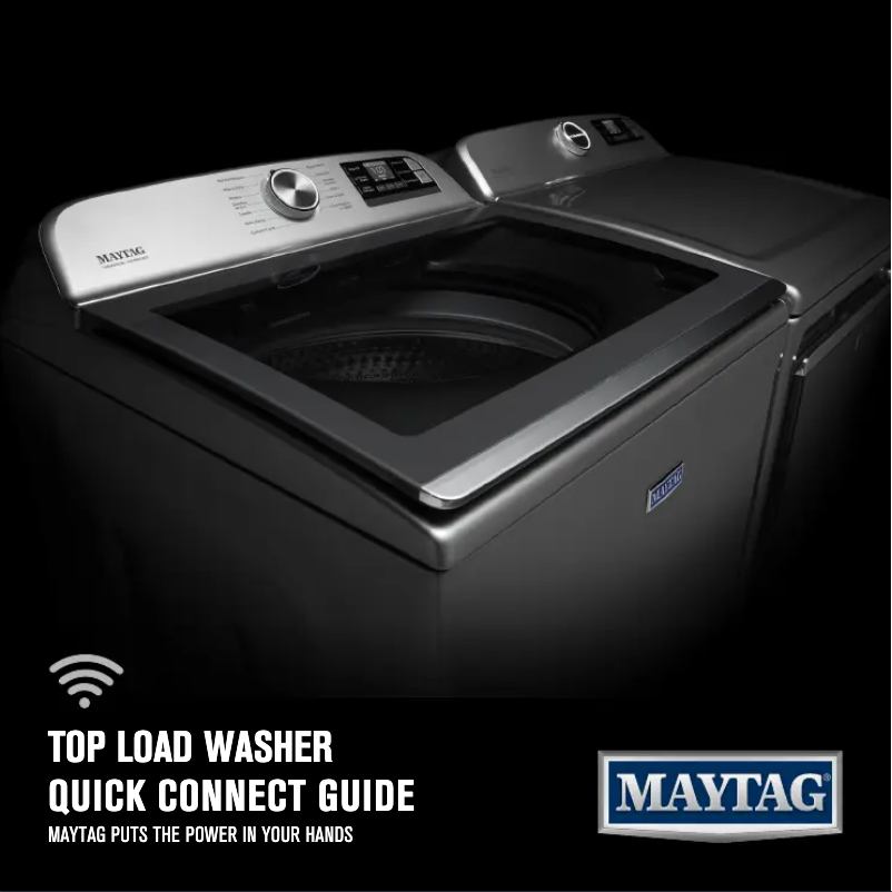 Page 1 de la notice Instructions / montage Maytag MVW7232HW