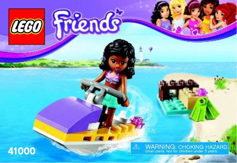 Page 1 de la notice Manuel utilisateur Lego Friends 41000