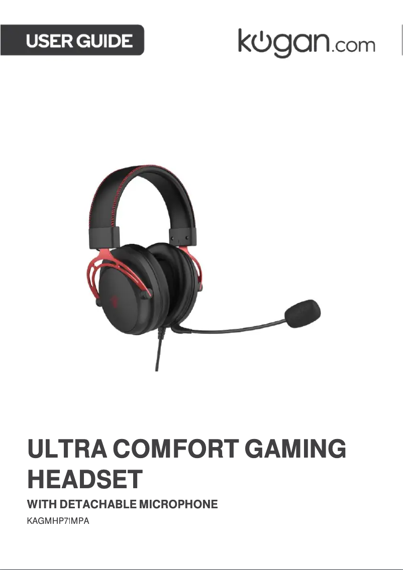 Page 1 de la notice Manuel utilisateur Kogan KAGMHP71MPA
