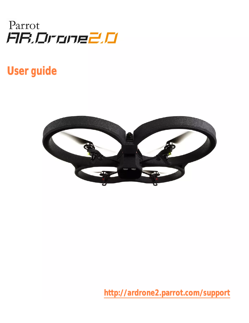Page n°1 - Manuel utilisateur 3DR AR Drone 2.0