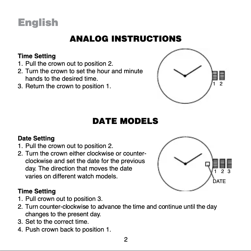 Page 1 de la notice Manuel utilisateur Michael Kors Parker MK6110