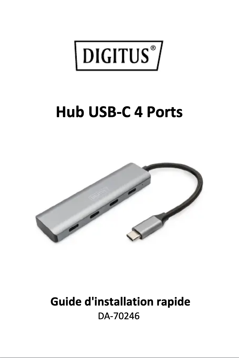 Image de la première page du manuel de l'appareil DA-70246