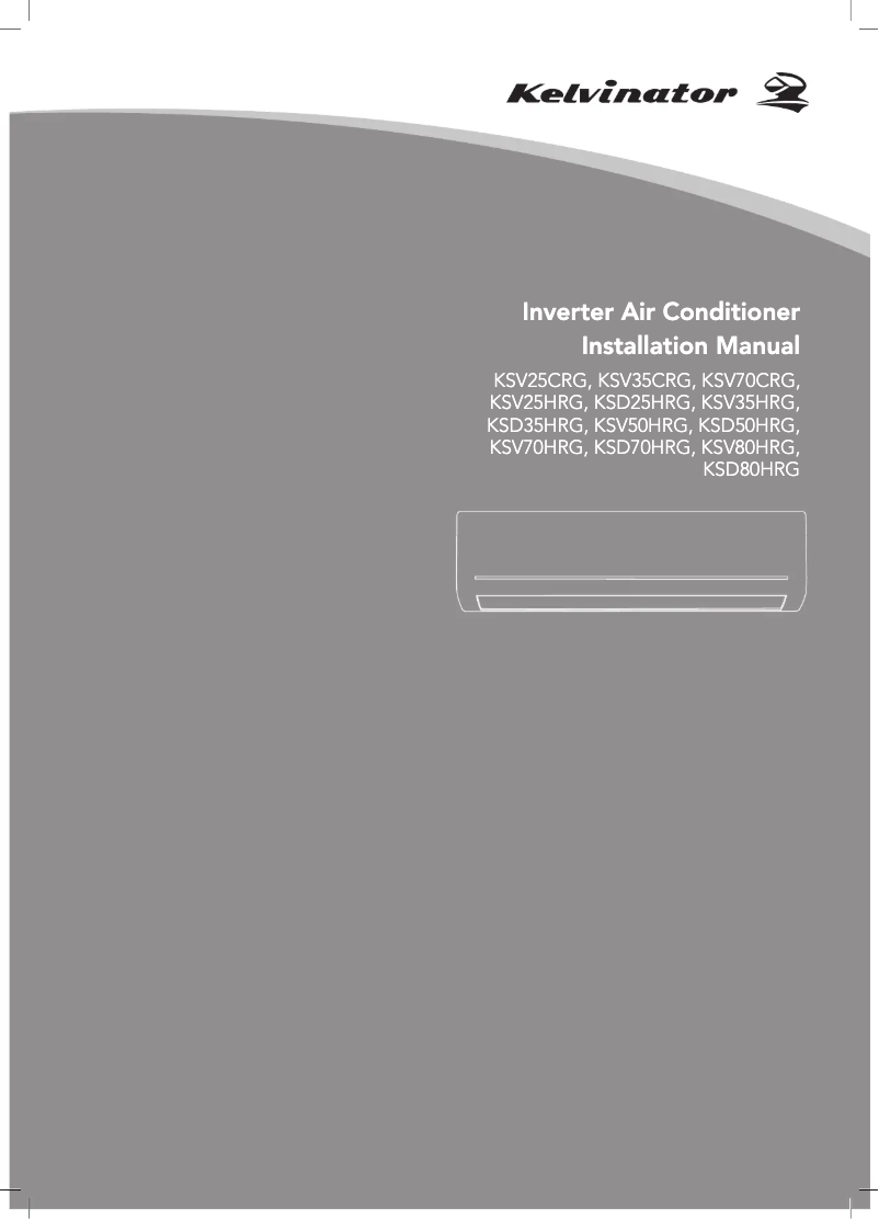 Image de la première page du manuel de l'appareil KSD25HRG