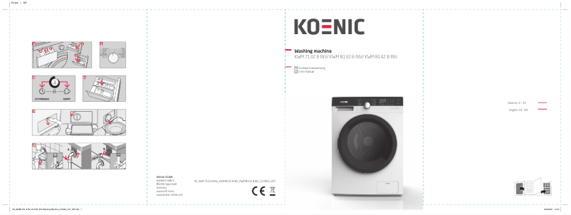 Image de la première page du manuel de l'appareil KWM 8132 B INV