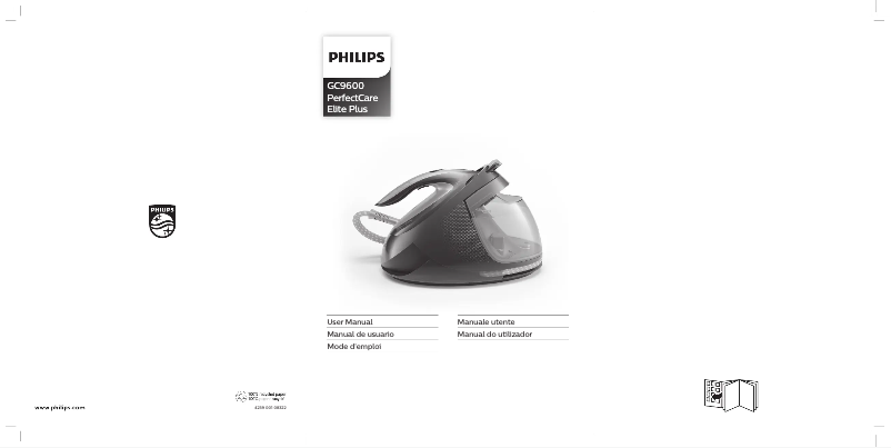 Image de la première page du manuel de l'appareil PerfectCare Elite Plus GC9665