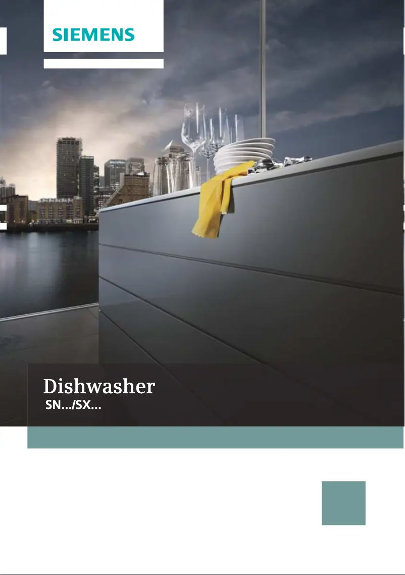 Page n°1 - Manuel utilisateur Siemens SN64D002EU