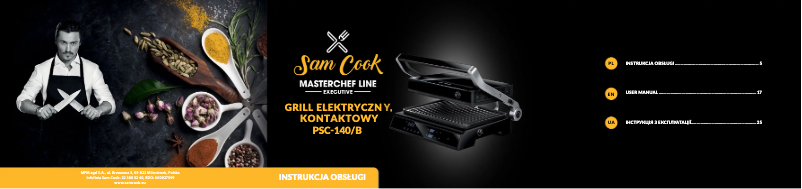 Image de la première page du manuel de l'appareil PSC-140/B