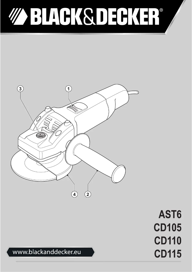 Page n°1 - Manuel utilisateur Black & Decker AST6
