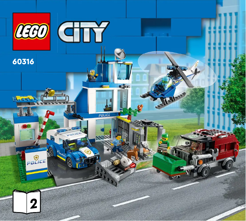 Page n°1 - Consignes visuelles Lego City 60316