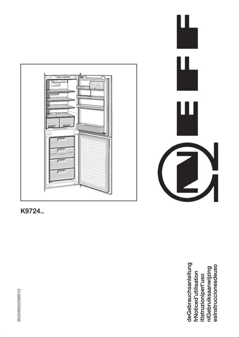 Page n°1 - Manuel utilisateur Neff K 9724X7