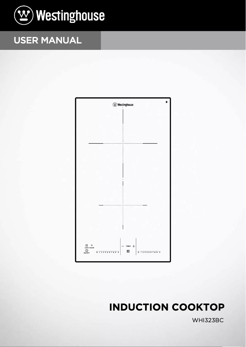 Image de la première page du manuel de l'appareil WHI323BC