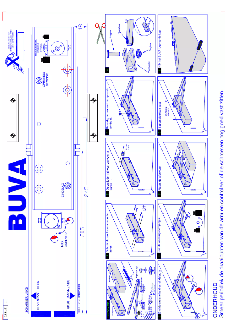 Page n°1 - Manuel utilisateur BUVA DD350