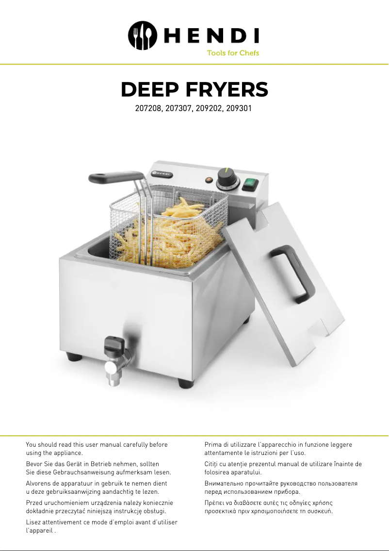 Image de la première page du manuel de l'appareil Master Cook 207307