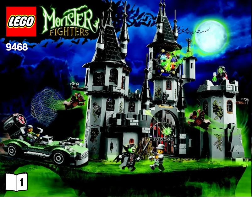 Page n°1 - Manuel utilisateur Lego Vampyre Castle