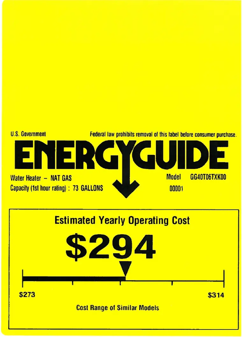 Page 1 de la notice Manuel utilisateur GE GG40T06TXK
