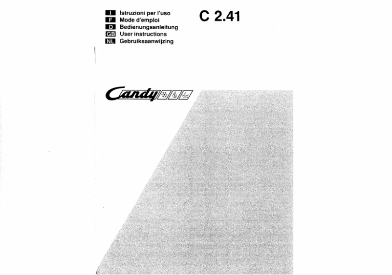 Image de la première page du manuel de l'appareil C 2.41