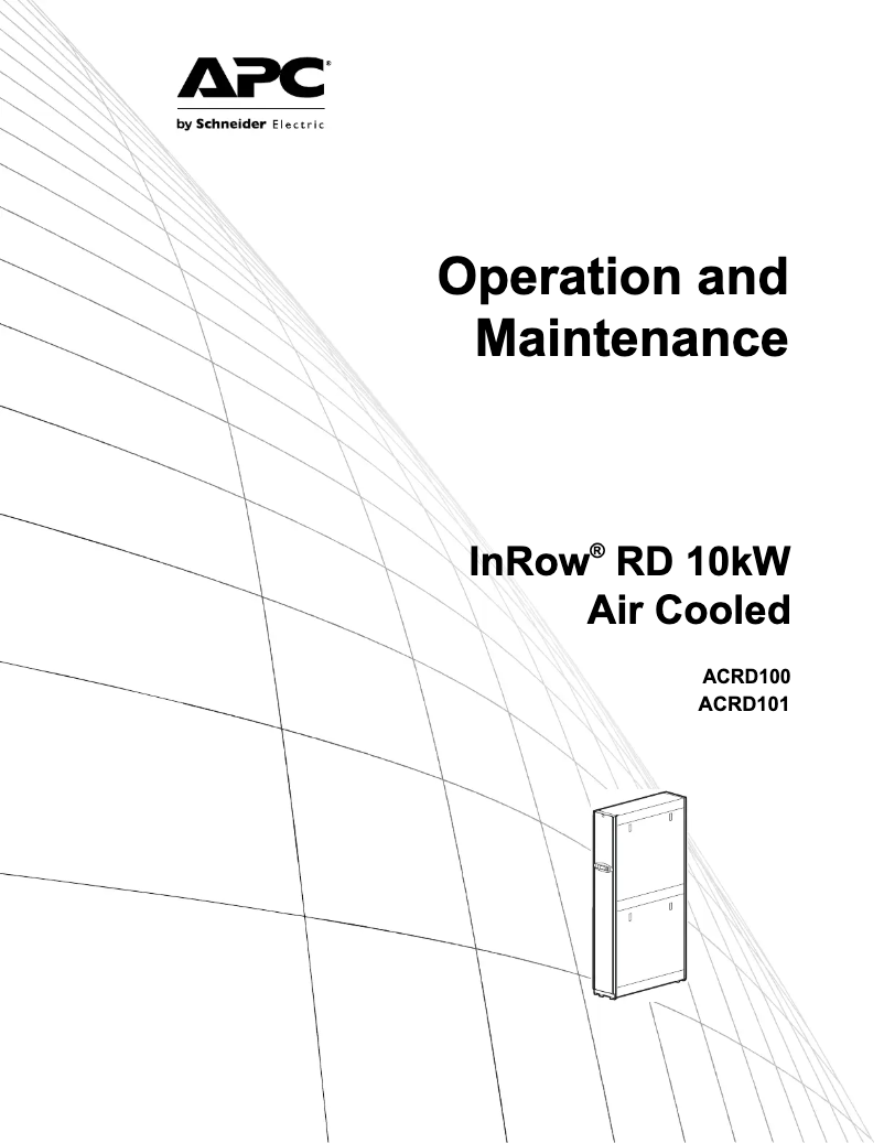 Page 1 de la notice Manuel utilisateur APC Condenser 2