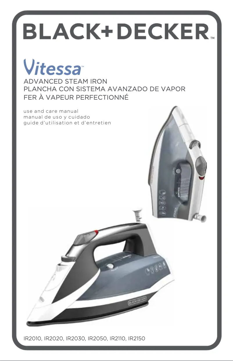 Page n°1 - Manuel utilisateur Black & Decker IR2011