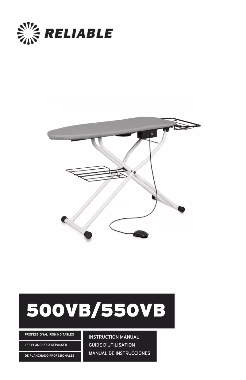 Page n°1 - Manuel utilisateur Reliable 550VB