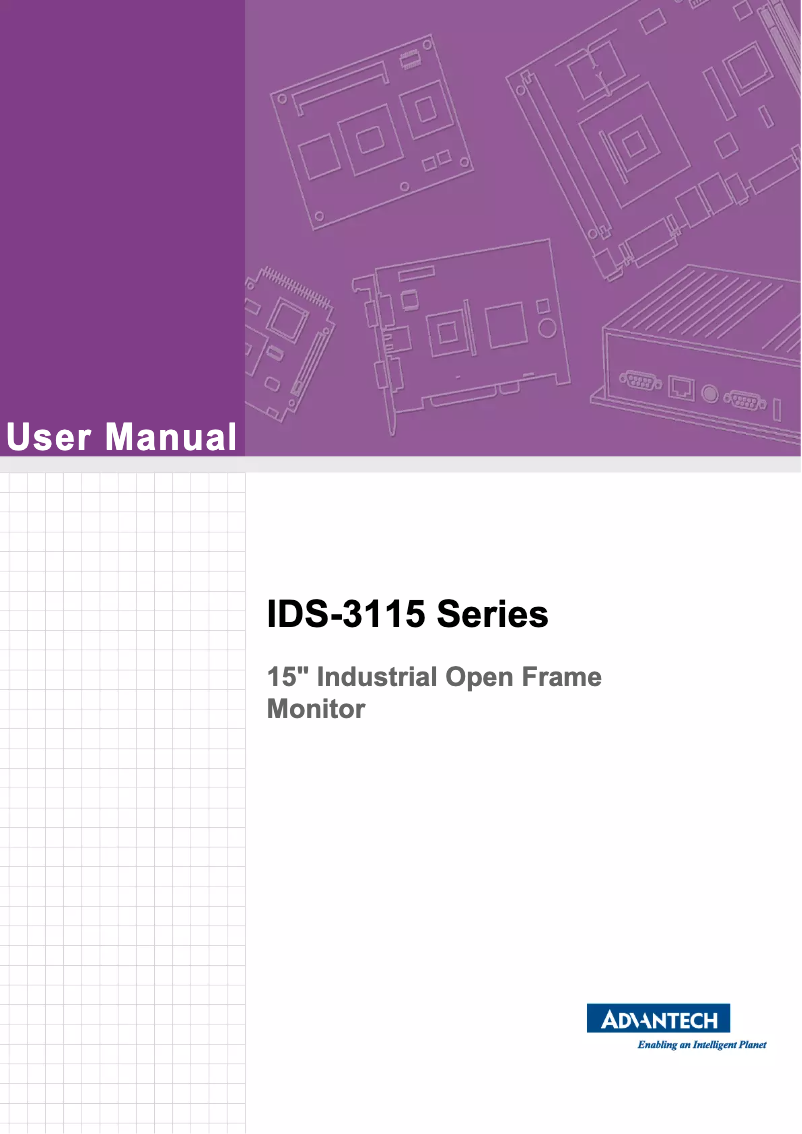 Image de la première page du manuel de l'appareil IDS-3115
