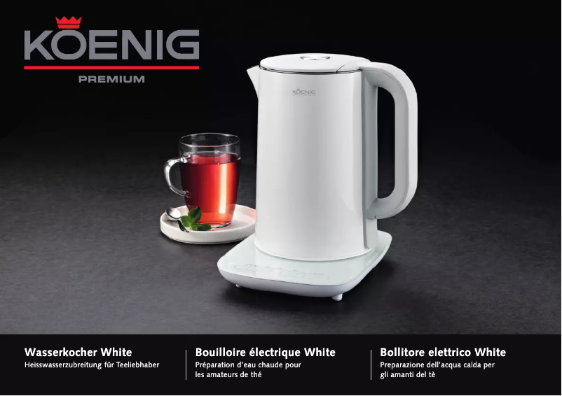 Page n°1 - Manuel utilisateur Koenig B02145