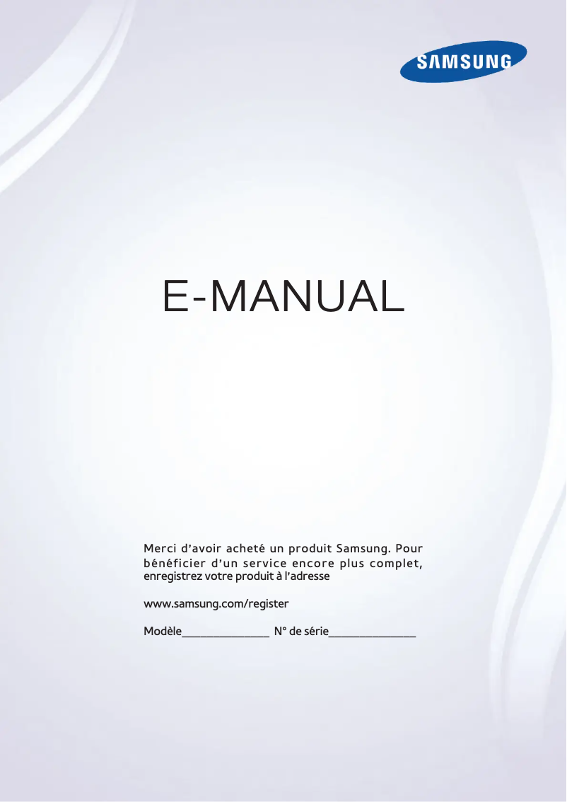 Página 1 del manual Manual de usuario Samsung UA40J6300AR