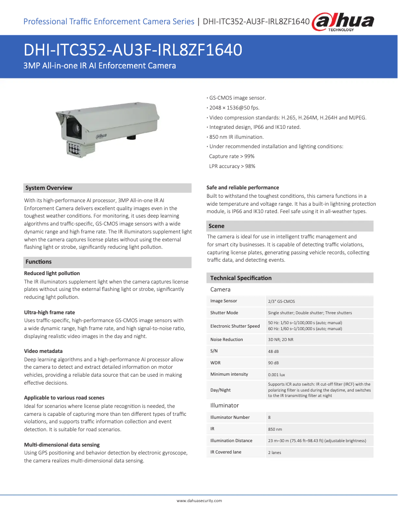 Image de la première page du manuel de l'appareil ITC352-AU3F-IRL8ZF1640