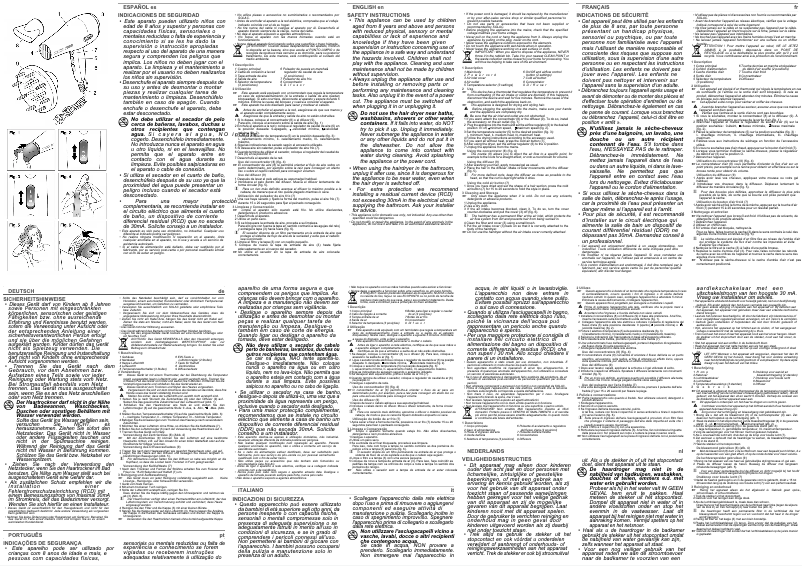 Page n°1 - Manuel utilisateur Solac SH7081 Studio 2200