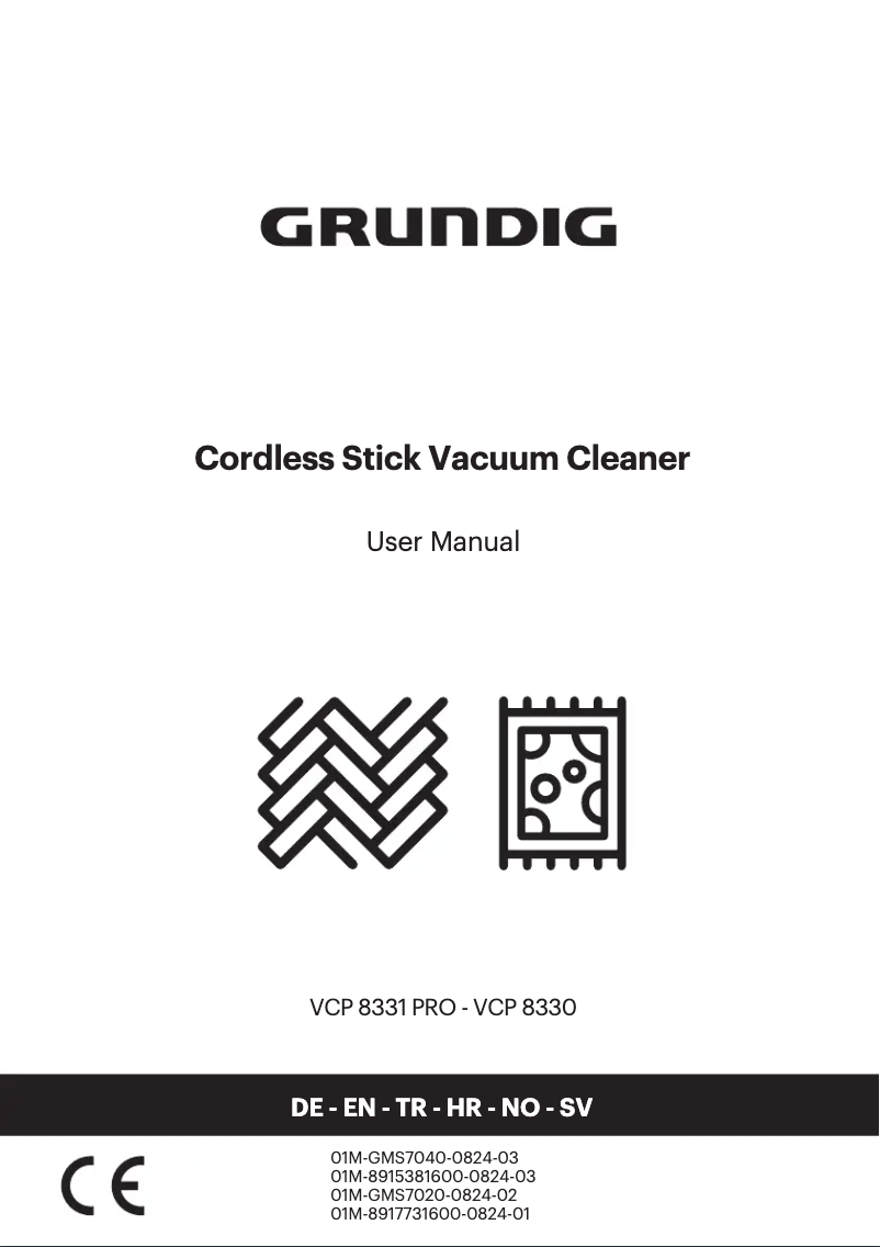 Page 1 de la notice Manuel utilisateur Grundig VCP 8330