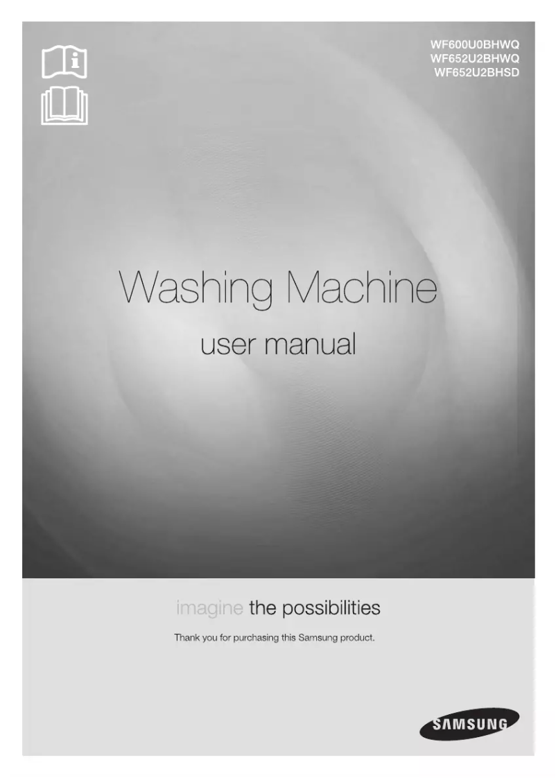 Image de la première page du manuel de l'appareil WF600U0BHWQ