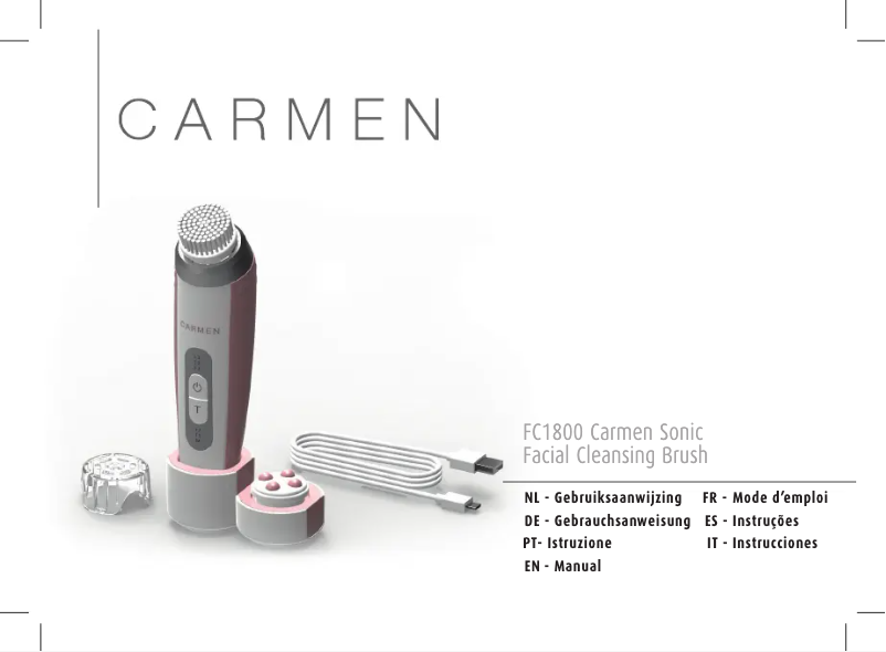 Page n°1 - Manuel utilisateur Carmen Sonic FC1800