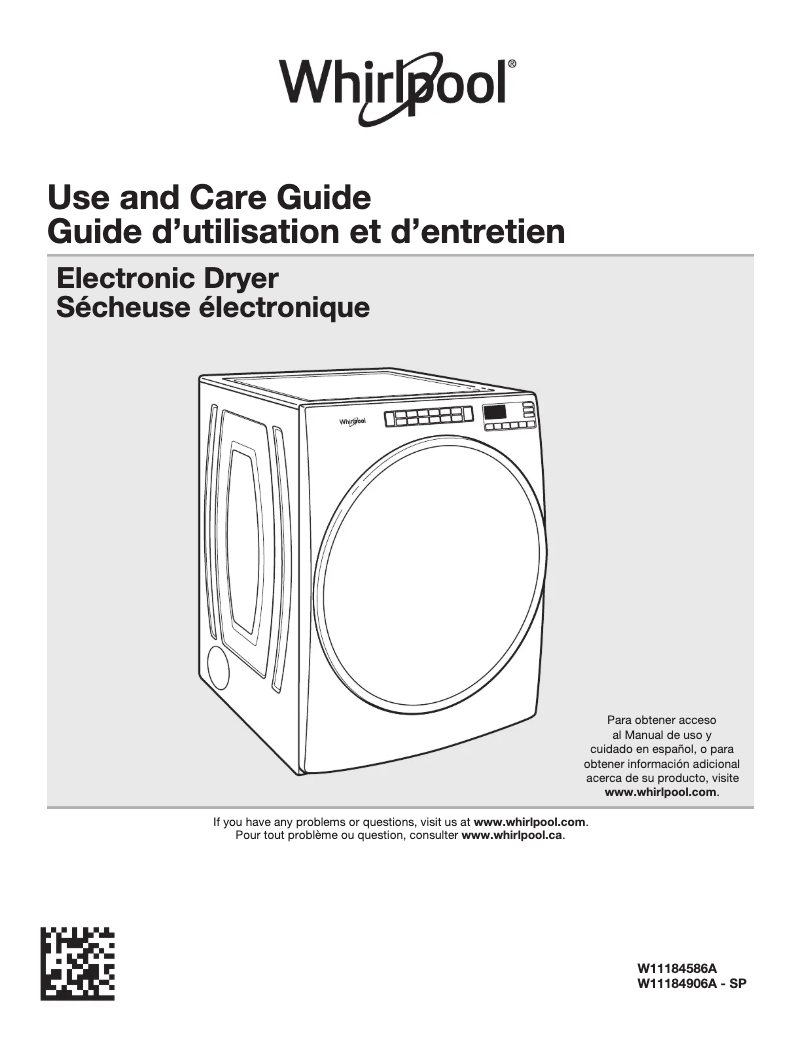 Página 1 del manual Manual de usuario Whirlpool WGD560LHW
